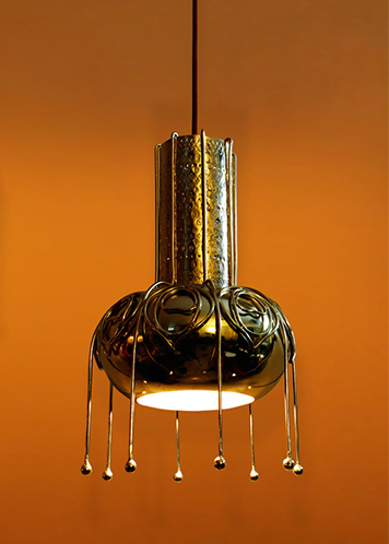 Peacock Lamp